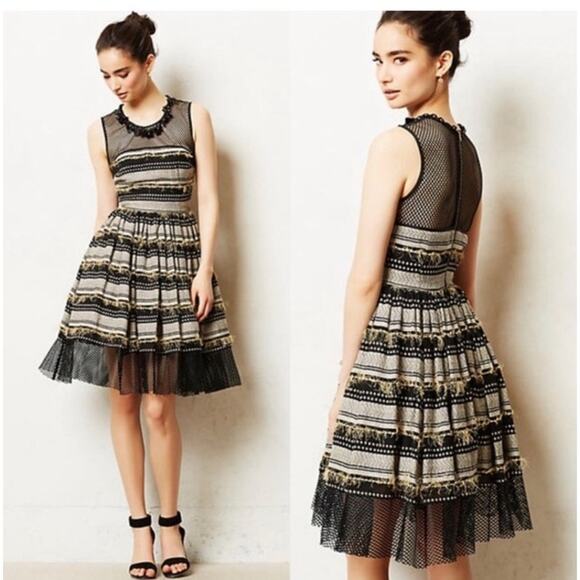 Anthropologie Dresses & Skirts - Anthropologie Tracy Reese Coco‎ Mesh Dress Size 8